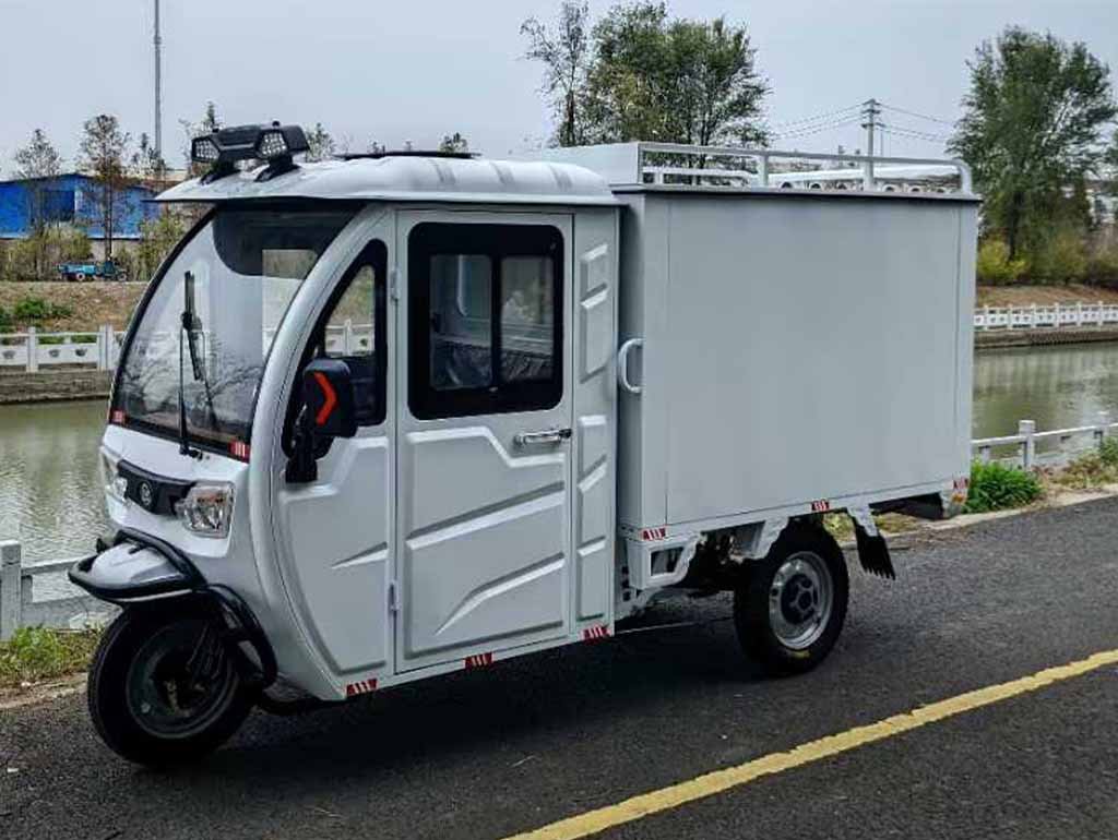 Enclosed Electric Tricycle Cargo