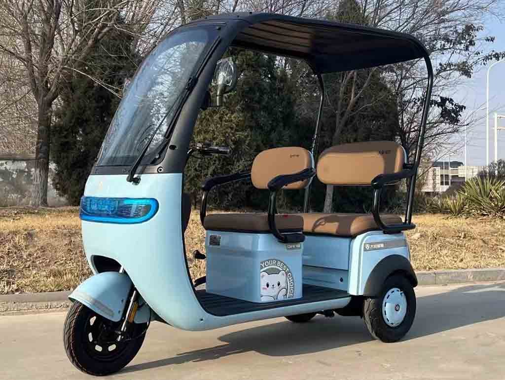 Electric Tricycle with Passenger Seat